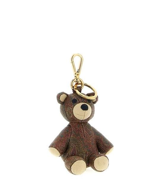 Ciondolo Da Borsa 'Orso Arnica' di Etro in Metallic