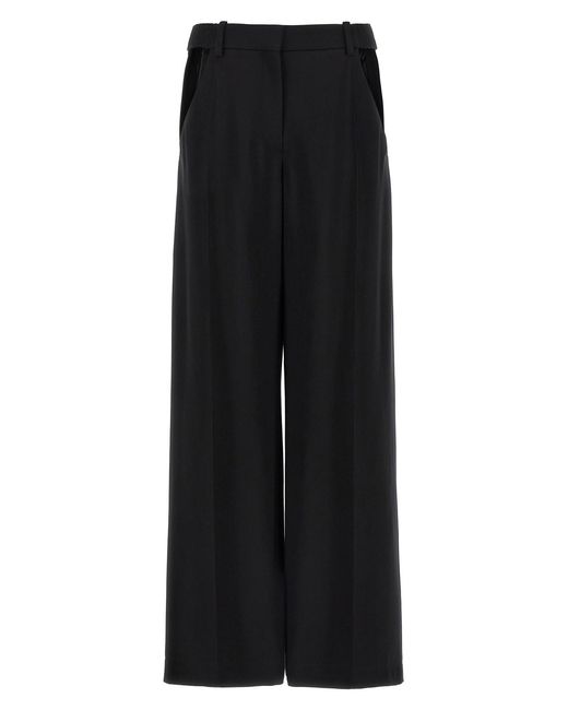 Mugler Black 'cut-out' Trousers