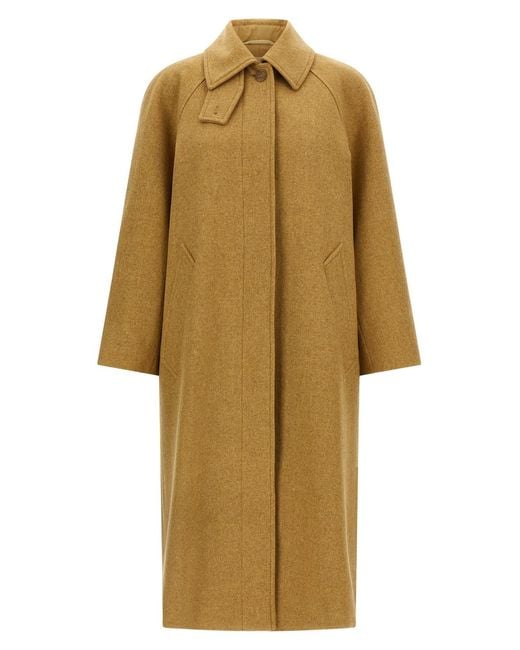 A.P.C. Natural Wool Coat