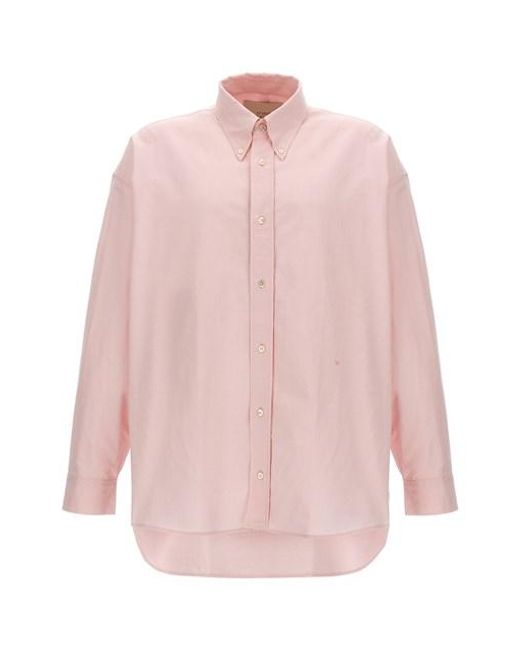 Studio Nicholson Pink Oversize Shirt for men