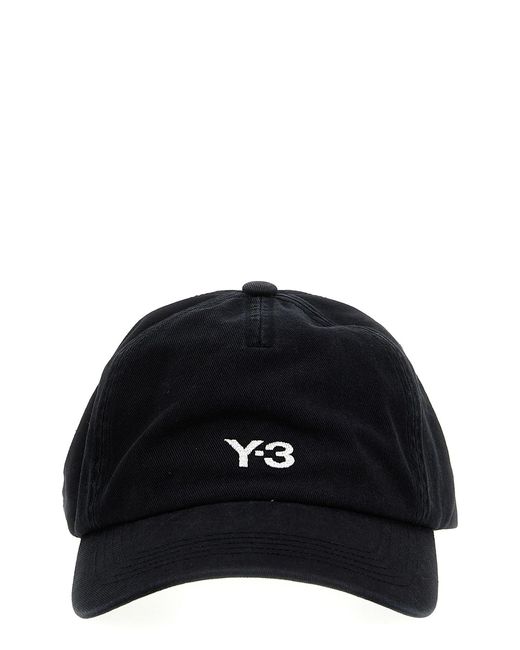 Y-3 Black 'dad Cap' Cap for men