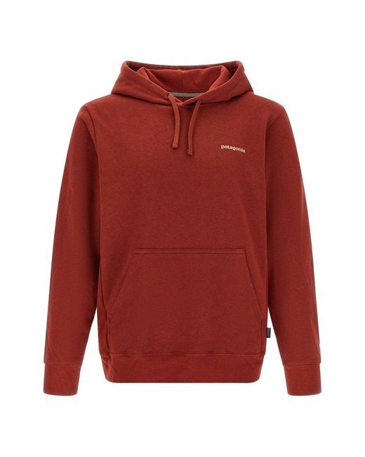 Patagonia Red 'uprisal' Hoodie for men