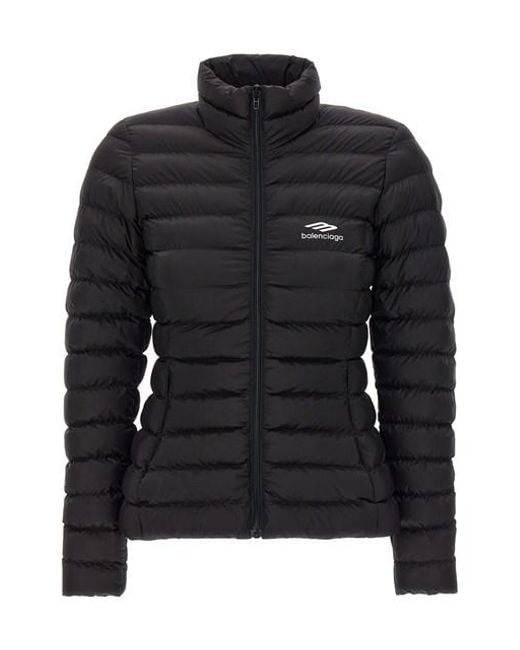 Balenciaga Black 'skiwear' Down Jacket