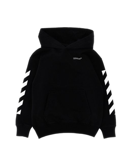 Off White c o Virgil Abloh classic Arrow Tab Hoodie in Black for