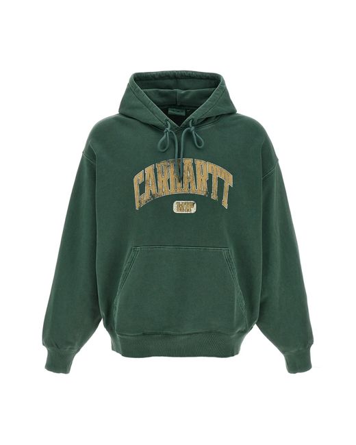 Carhartt Kapuzenpullover "Library" in Green für Herren