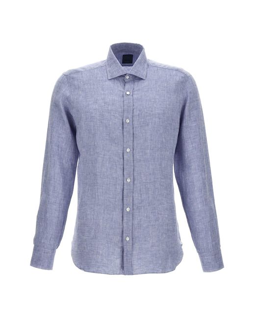 Barba Napoli Blue 'the Vintage Shirt' Shirt for men