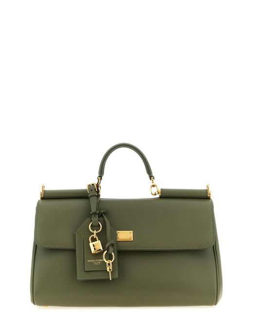 Dolce & Gabbana Green 'my Sicily' Medium Handbag