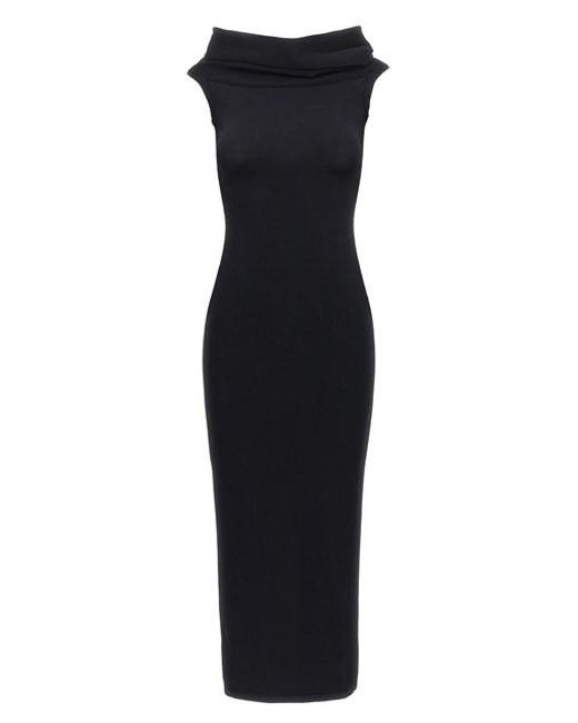 Wardrobe NYC Offshoulder Dress in Blue Lyst