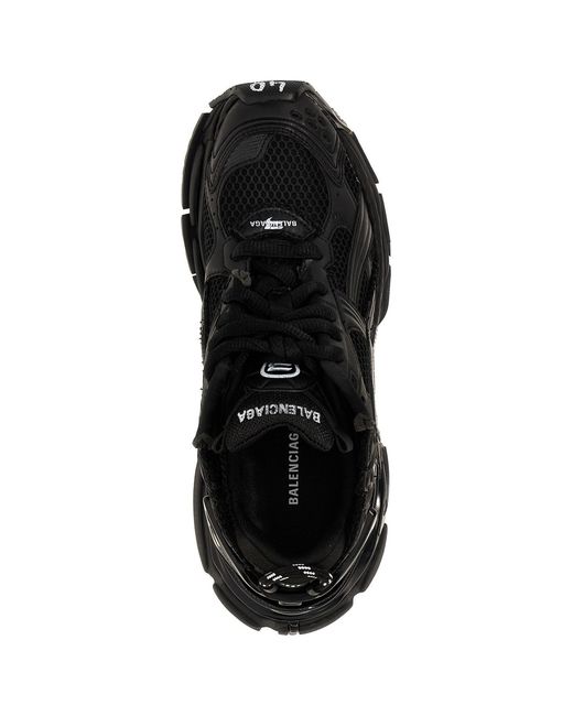 Balenciaga Black Runner Low-top Sneakers for men