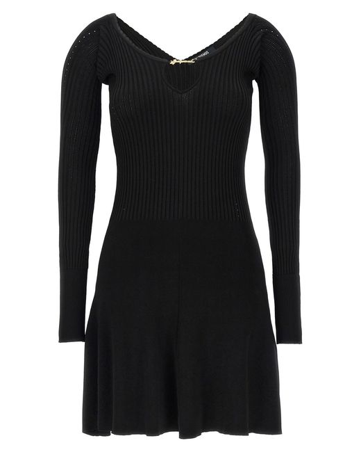 Jacquemus Black 'la Mini Robe Pralù' Dress
