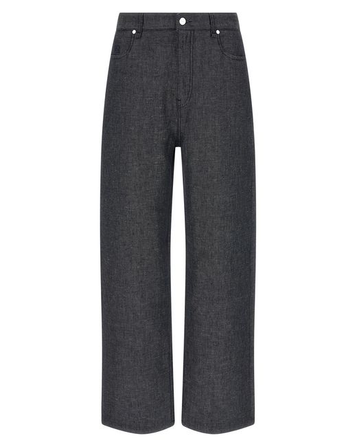 Fendi Blue 'ff Selleria' Jeans for men