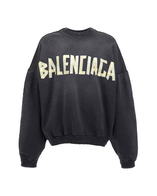 Balenciaga Black Logo Sweatshirt