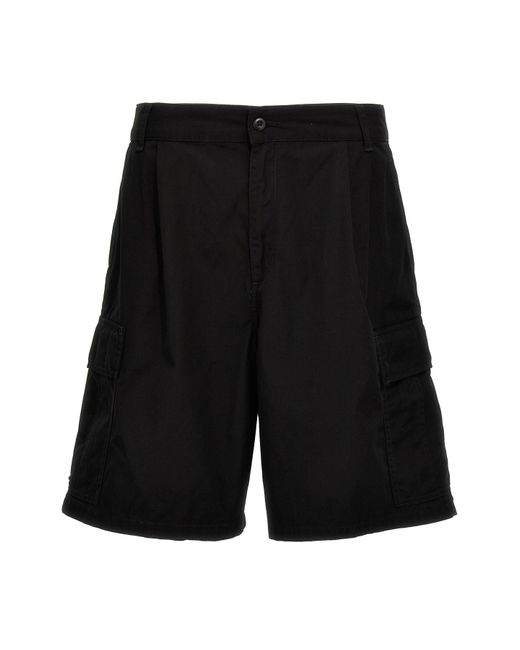 Carhartt Black 'cole Cargo' Bermuda Shorts for men