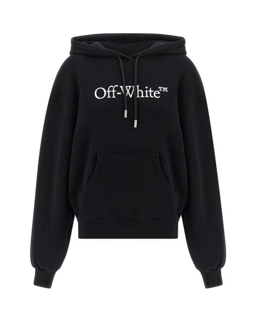 Off-White c/o Virgil Abloh Black 'big Logo Bookkish' Hoodie