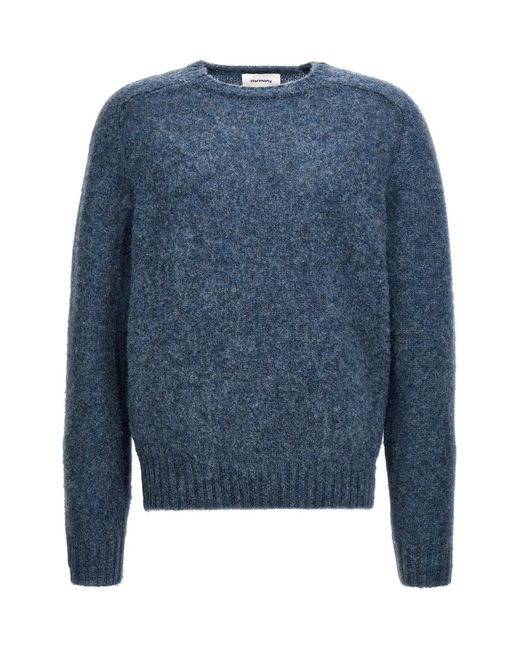 Harmony Pullover "Shaggy" in Blue für Herren