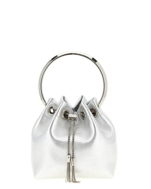 Jimmy Choo Metallic Bucket Bags