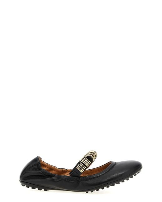 Tod's Black 'dee' Ballet Flats