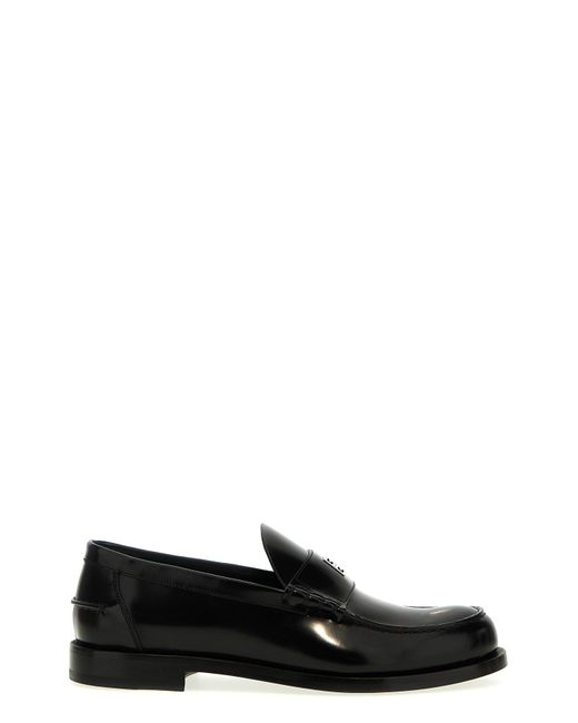 Givenchy Black 'mr G' Loafers for men