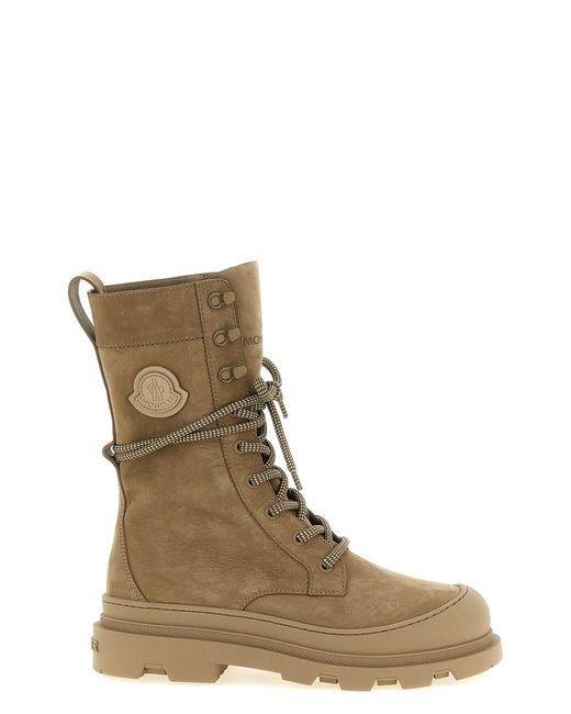 Moncler Brown 'vera High' Boots