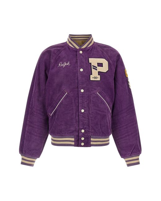 Polo Ralph Lauren Purple Corduroy Jacket for men