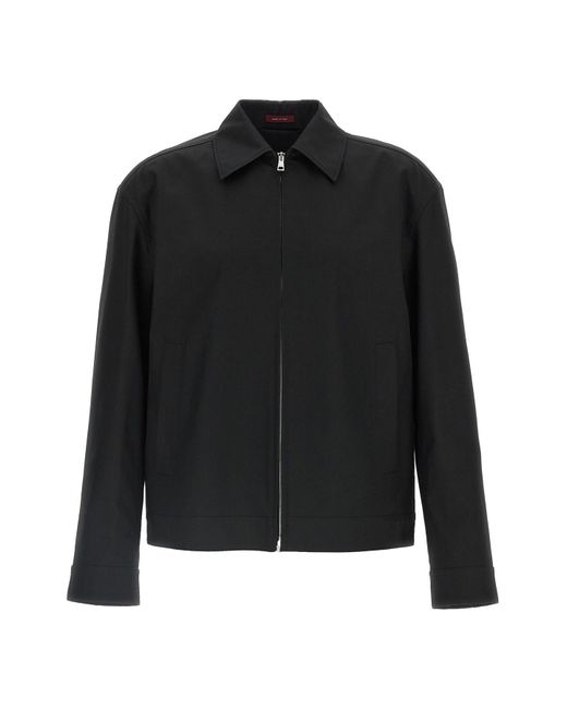 Gucci Jacke Aus Baumwolle in Black für Herren