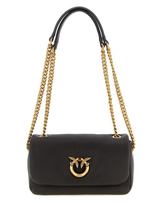 Pinko Black 'love Bag' Crossbody Bag