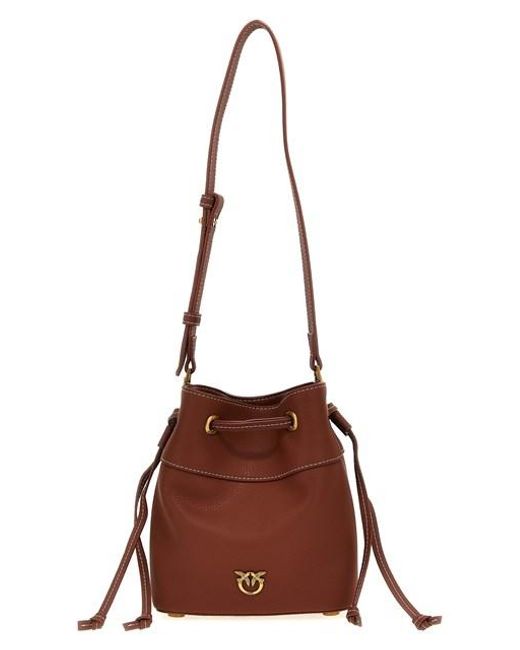 Secchiello mini di Pinko in Brown