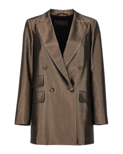 Blazer 'Edro' di Max Mara in Brown