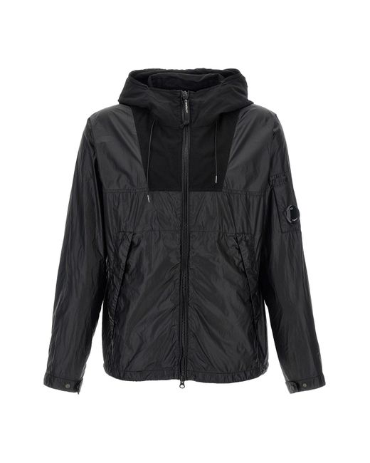 C P Company Jacke "Cs Ii Mixed" in Black für Herren