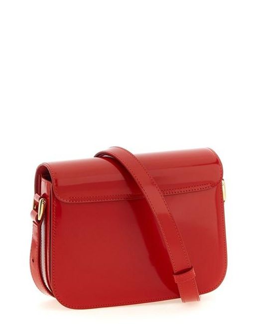 Tracolla 'Grace' Piccola di A.P.C. in Red
