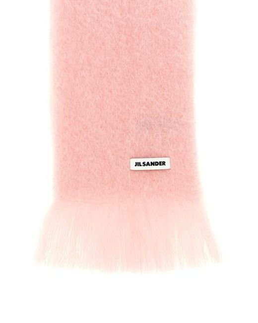 Sciarpa Mohair di Jil Sander in Pink