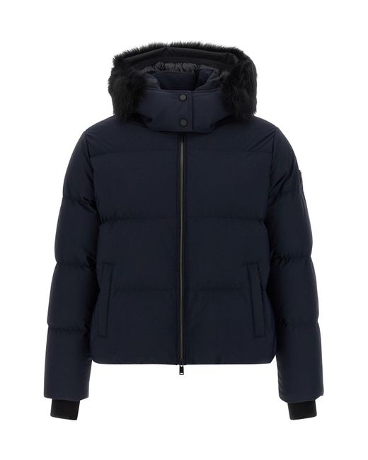 Moose Knuckles Blue 'Misti Puffer' Down Jacket for men