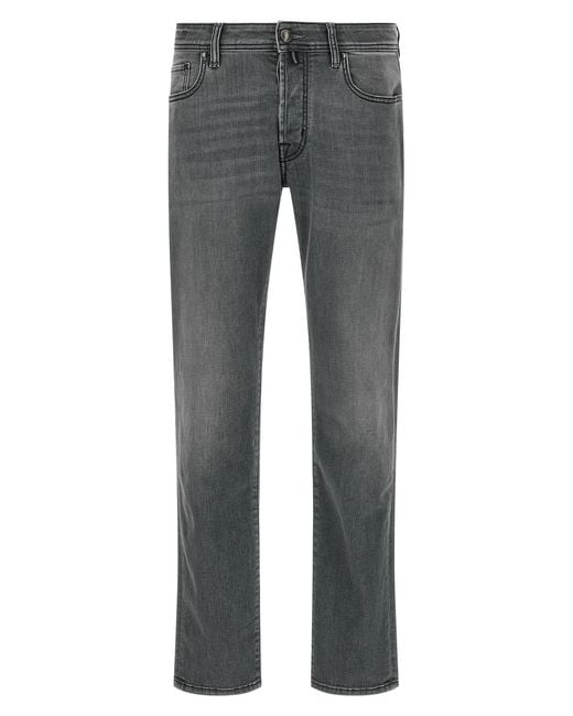 Jacob Cohen Gray 'bard' Jeans for men
