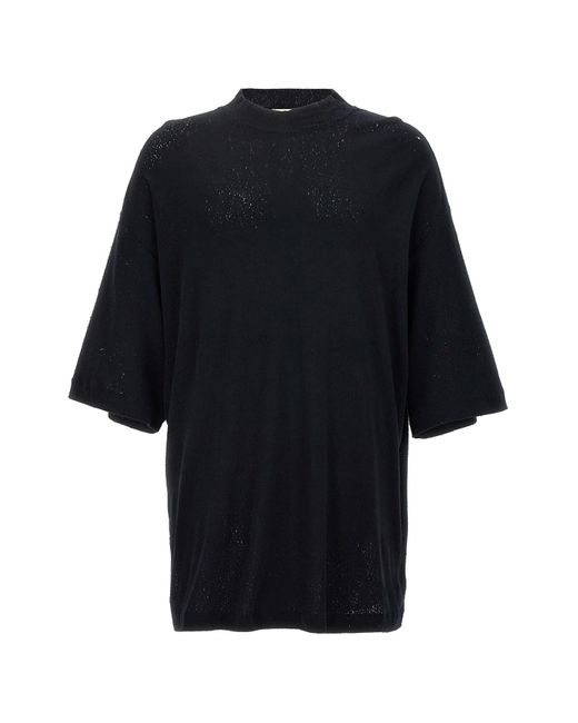 1017 ALYX 9SM T-Shirt "Distressed Oversized" in Black für Herren