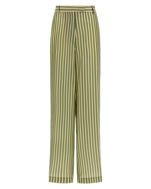Dries Van Noten Green 'penn' Pants