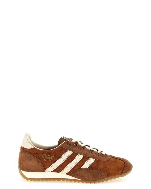 Adidas Originals Brown 'Sl 72 Pt' Sneakers