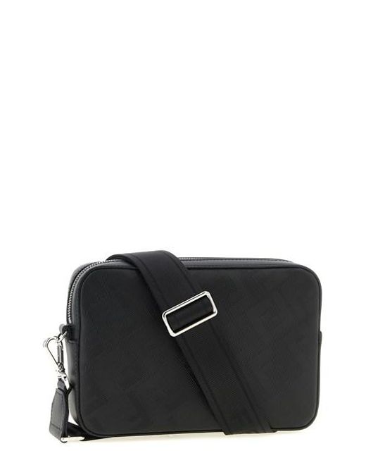 Borsa A Spalla 'Camera Case Diagonal' di Fendi in Black da Uomo
