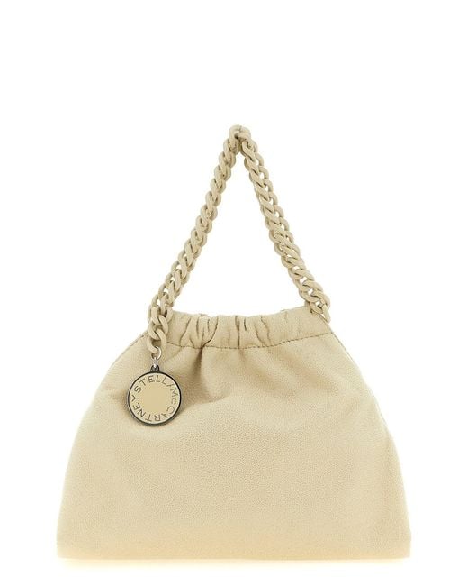 Stella McCartney Natural 'falabella Mini Drawstring' Crossbody Bag