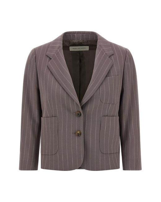 Dries Van Noten Brown 'bamis' Blazer
