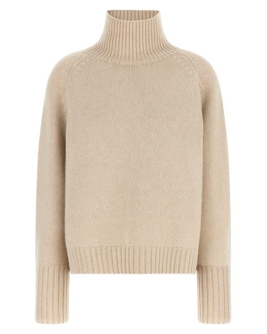 Be You Natural Cashmere Turtleneck Sweater