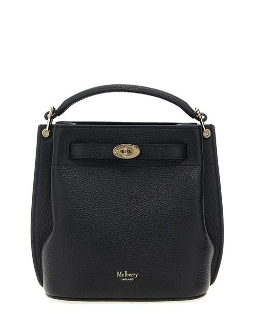 Secchiello 'Islington' Mini di Mulberry in Black