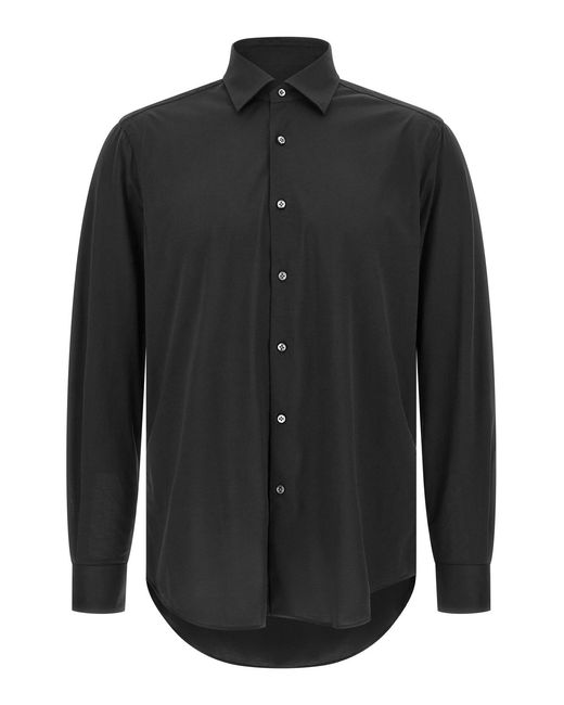 Pal Zileri Black 'effortless' Capsule Shirt for men
