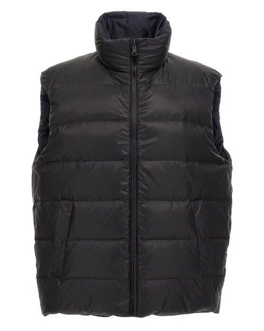 Gilet reversibile 'Toile Iconographe' di Valentino Garavani in Blue da Uomo