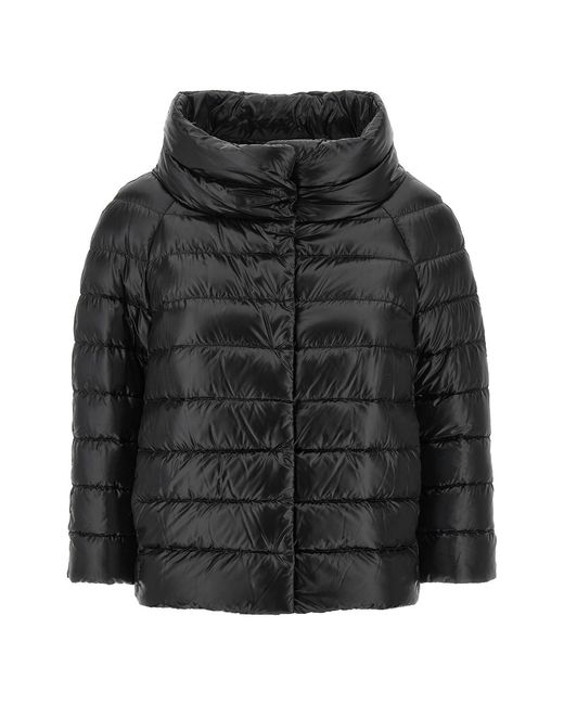 Herno Black 'sofia' Down Jacket