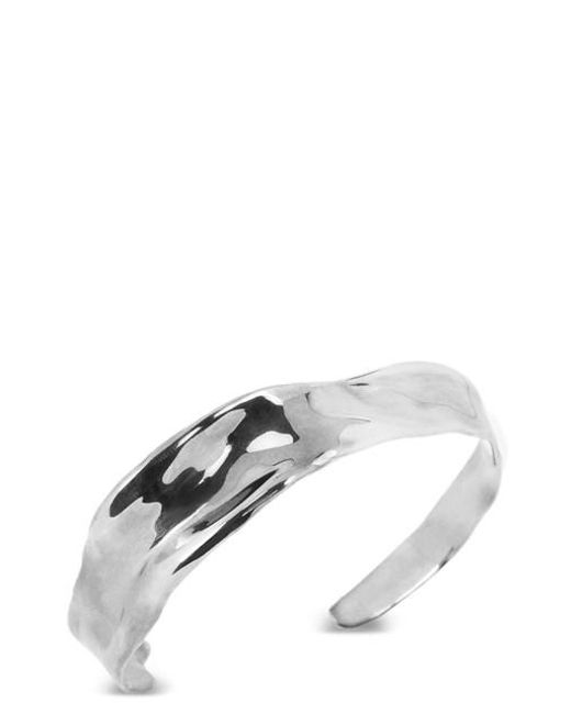 Bracciale 'Anatomic Bangle' di Dries Van Noten in Metallic da Uomo