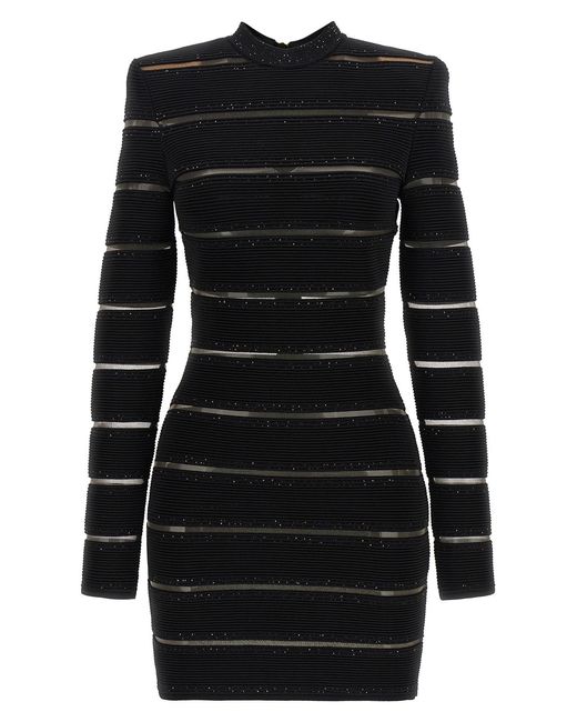Balmain Black Bodycon Dress