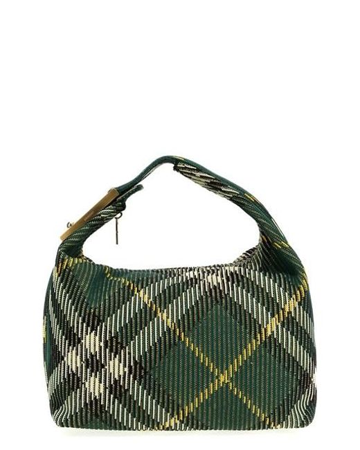 Burberry Green 'peg' Midi Handbag for men
