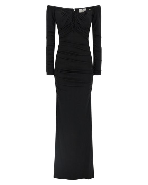 Elisabetta Franchi Black 'red Carpet' Dress