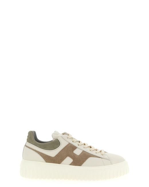 Hogan Multicolor 'h-stripes' Sneakers for men