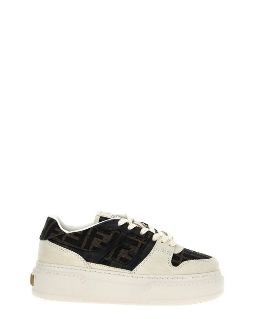 Fendi Brown Sneakers